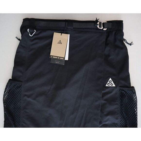 Nike FV7321-010 Women's Sz M Black ACG Snowgrass UV Protection Skirt - Picture 10 of 16